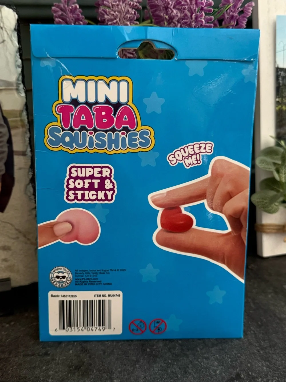 Mini Taba Squishies - Pink & Purple